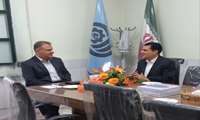 بازدید فرماندار شهرستان جرقویه از مرکز آموزش فنی وحرفه ای شهرستان
